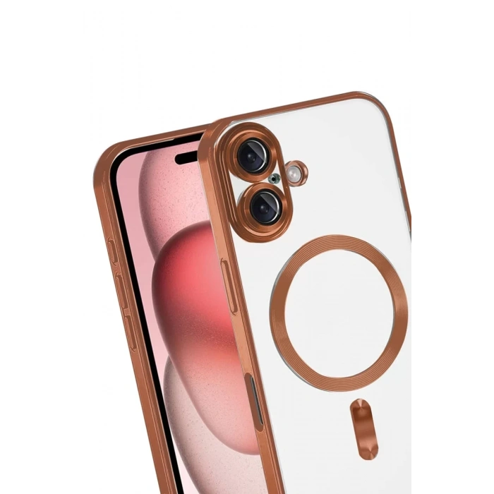 Apple iPhone 17 Kross Magneticsafe Kapak - Turuncu