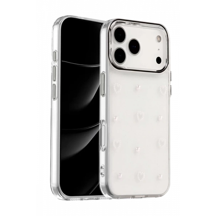 Apple iPhone 17 Pro Fiyonk Desenli Kapak - Desen 10