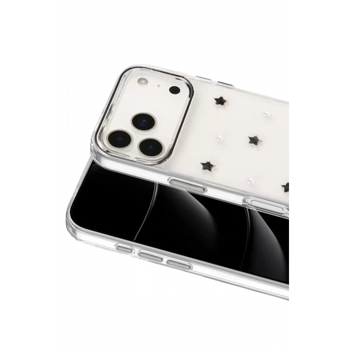 Apple iPhone 17 Pro Fiyonk Desenli Kapak - Desen 7