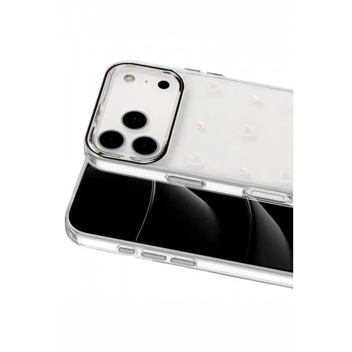 Apple iPhone 17 Pro Max Fiyonk Desenli Kapak - Desen 10