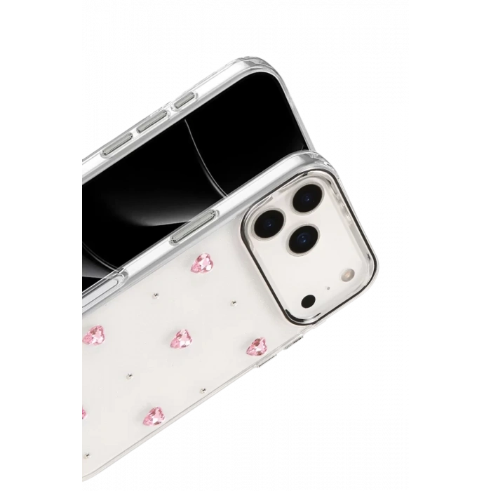 Apple iPhone 17 Pro Max Fiyonk Desenli Kapak - Desen 3