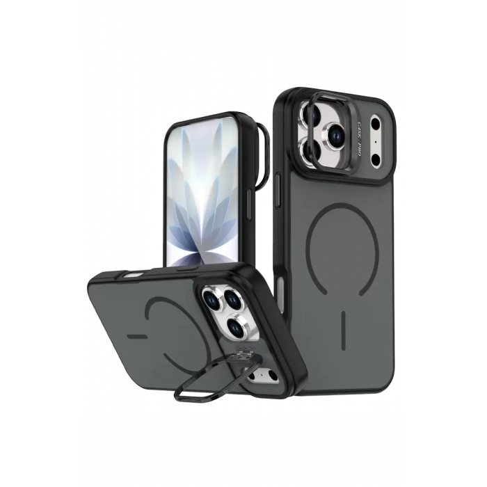 Apple iPhone 17 Pro Max Flexa Magsafe Kapak - Siyah