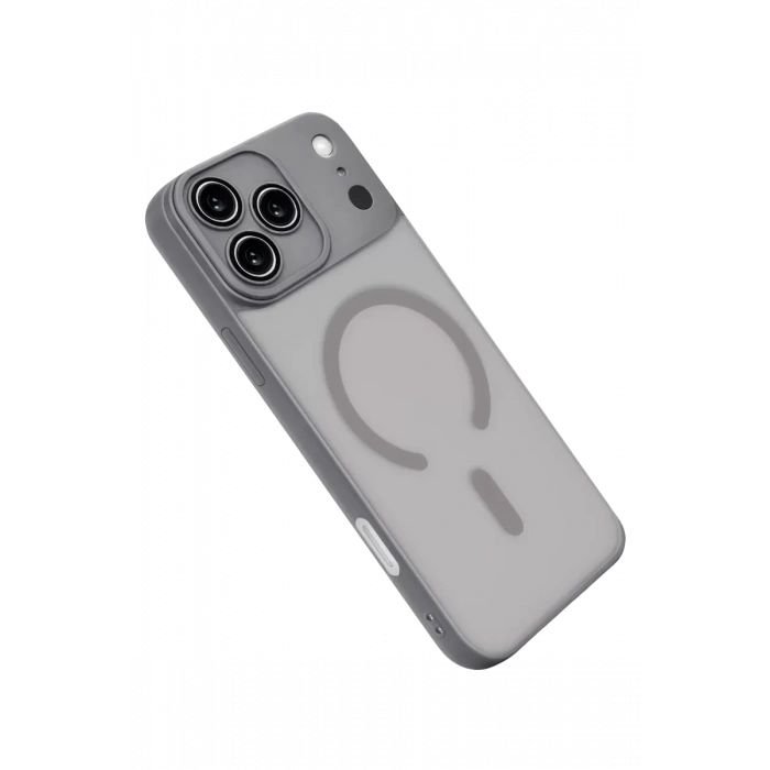 Apple iPhone 17 Pro Max Jota Lensli Magsafe Kapak - Titan Gri