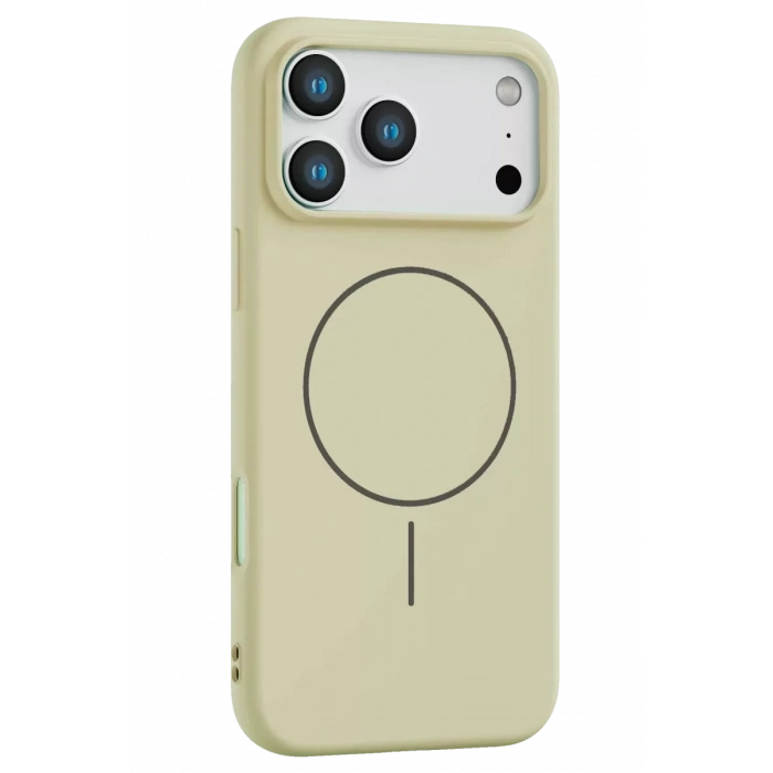 Apple iPhone 17 Pro Max Jully Magsafe Kapak - Bej