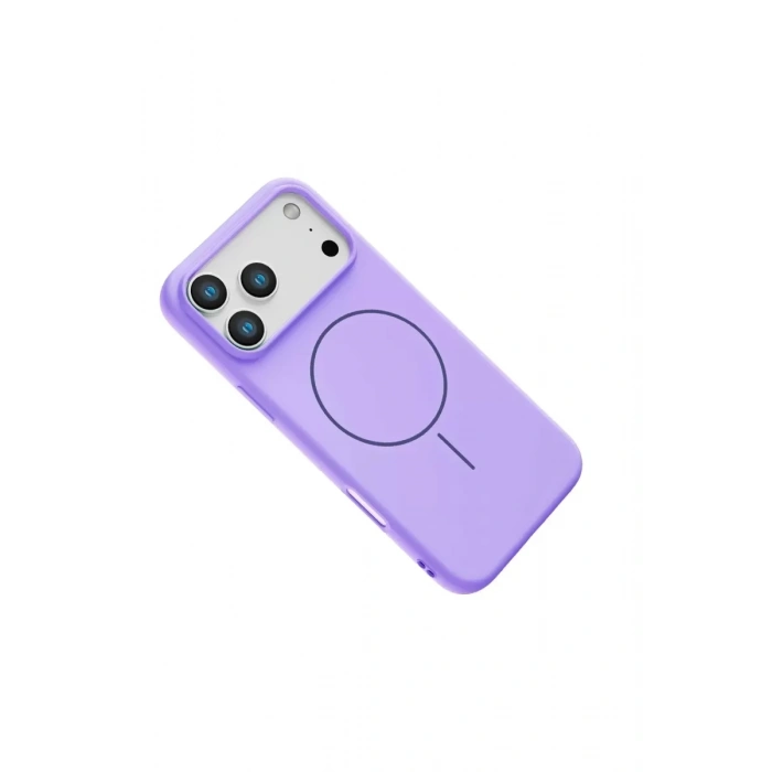 Apple iPhone 17 Pro Max Jully Magsafe Kapak - Lila