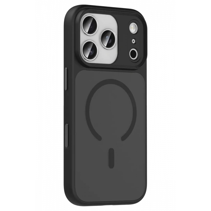 Apple iPhone 17 Pro Max Megane Magsafe Kapak - Siyah