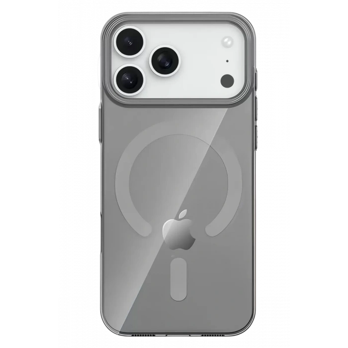 Apple iPhone 17 Pro Max PC Blank Magsafe Kapak - Natural Grey