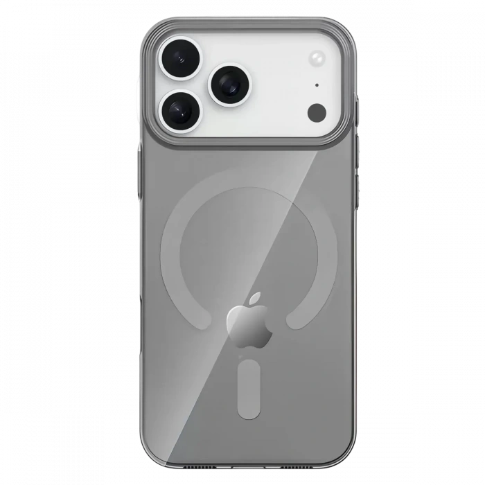 Apple iPhone 17 Pro Max PC Blank Magsafe Kapak - Natural Grey