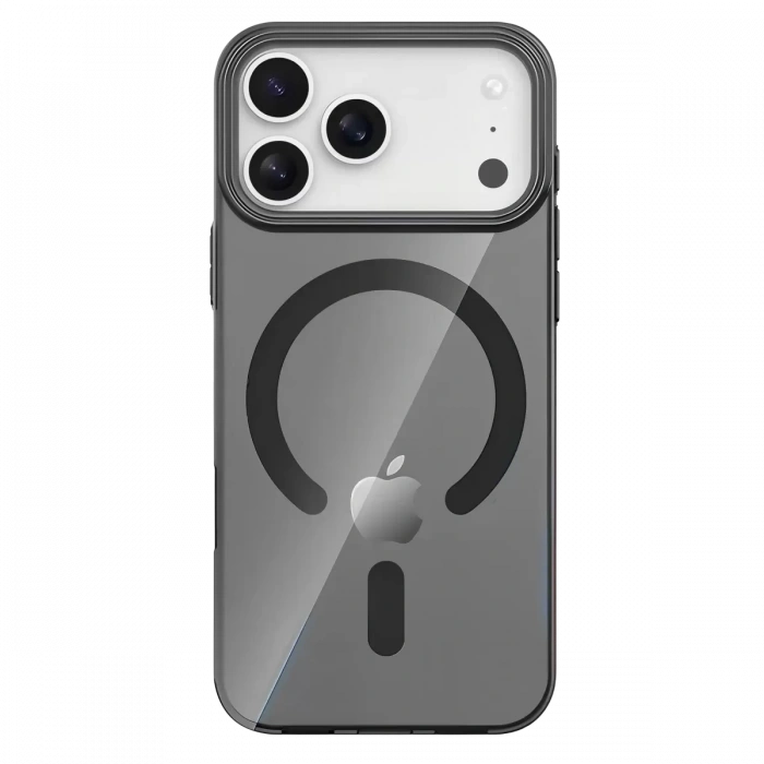 Apple iPhone 17 Pro Max PC Blank Magsafe Kapak - Siyah