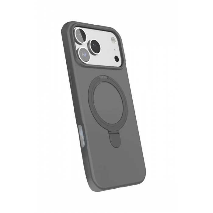 Apple iPhone 17 Pro Max Regal Magsafe Standlı Kapak - Titan Gri