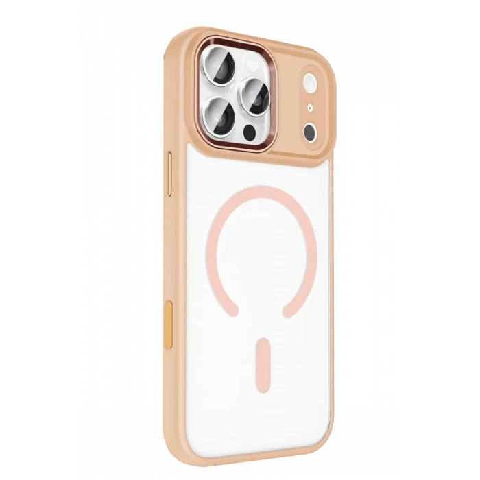 Apple iPhone 17 Pro Max Terea Magsafe Kapak - Pembe