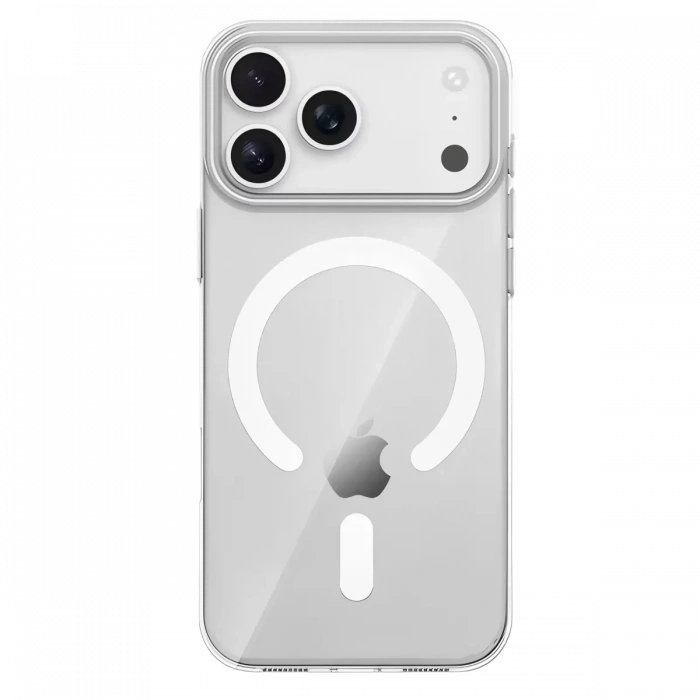 Apple iPhone 17 Pro PC Blank Magsafe Kapak - Şeffaf