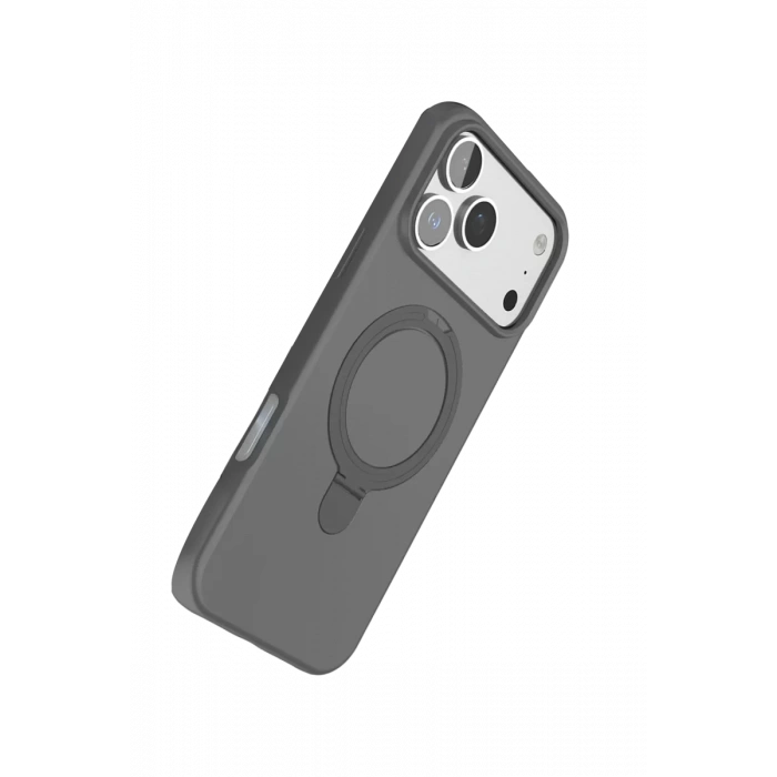 Apple iPhone 17 Pro Regal Magsafe Standlı Kapak - Titan Gri