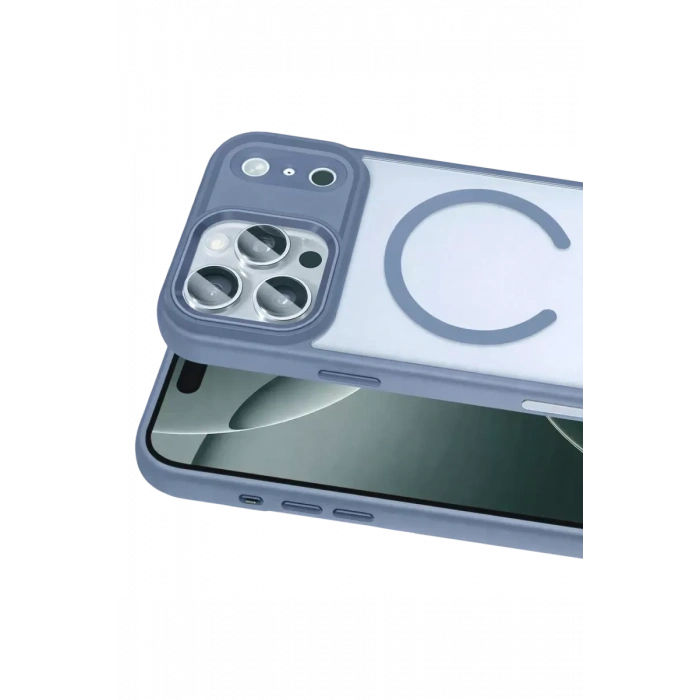 Apple iPhone 17 Pro Terea Magsafe Kapak - Açık Mavi