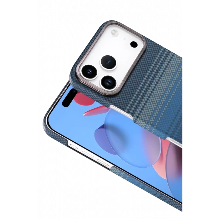 Apple iPhone 17 Pro Vega Magsafe Kapak - Mavi