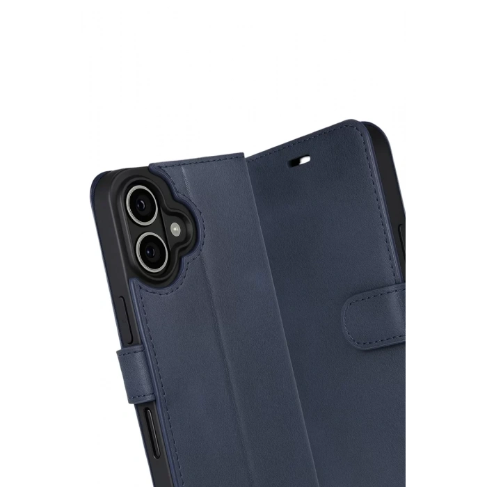 Apple iPhone 17 Trend S Plus Kapaklı Kılıf - Lacivert