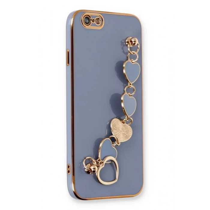 Apple iPhone 6 Kılıf Esila Silikon - Gri