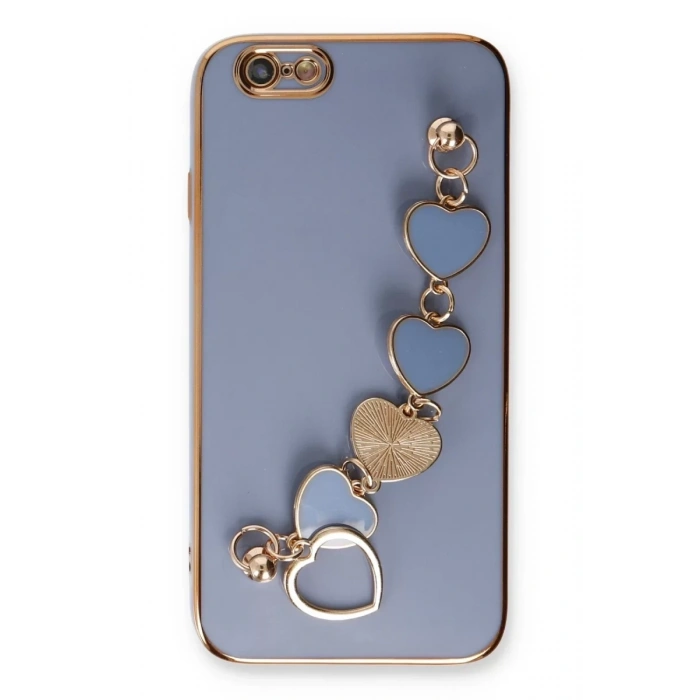 Apple iPhone 6 Kılıf Esila Silikon - Gri