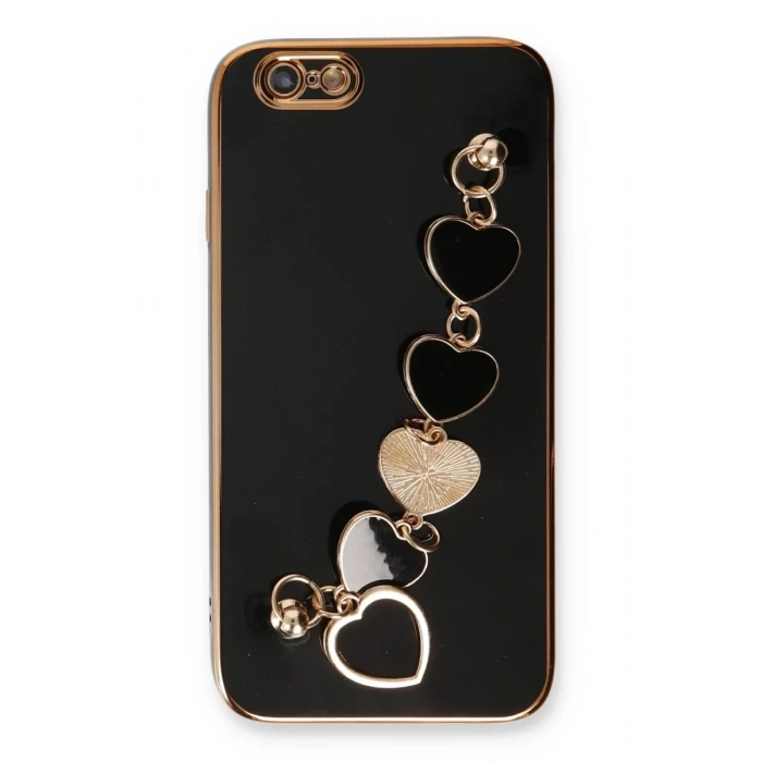Apple iPhone 6 Kılıf Esila Silikon - Siyah
