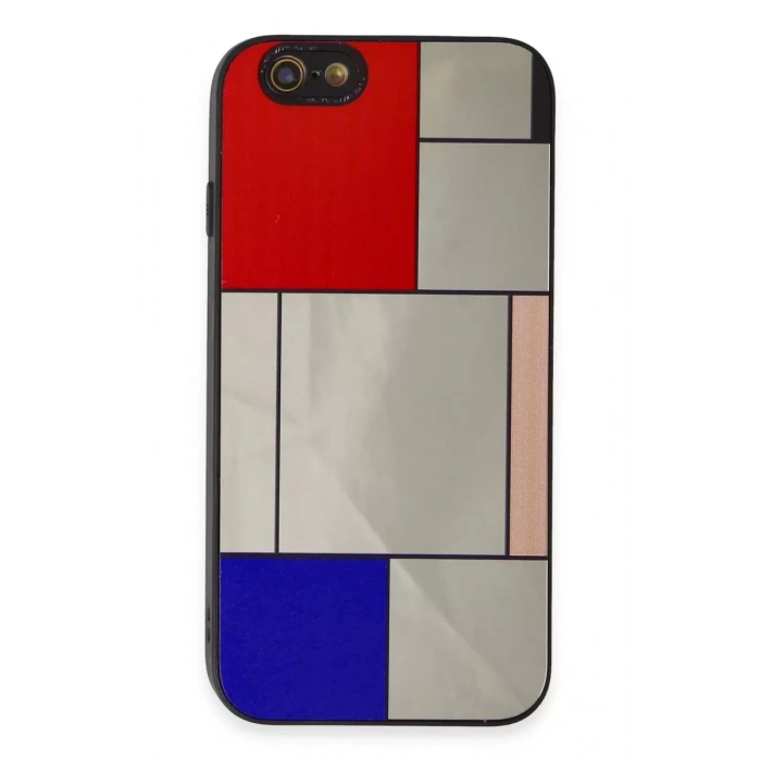 Apple iPhone 6 Kılıf Mirror Desenli Kapak - Mirror - 9