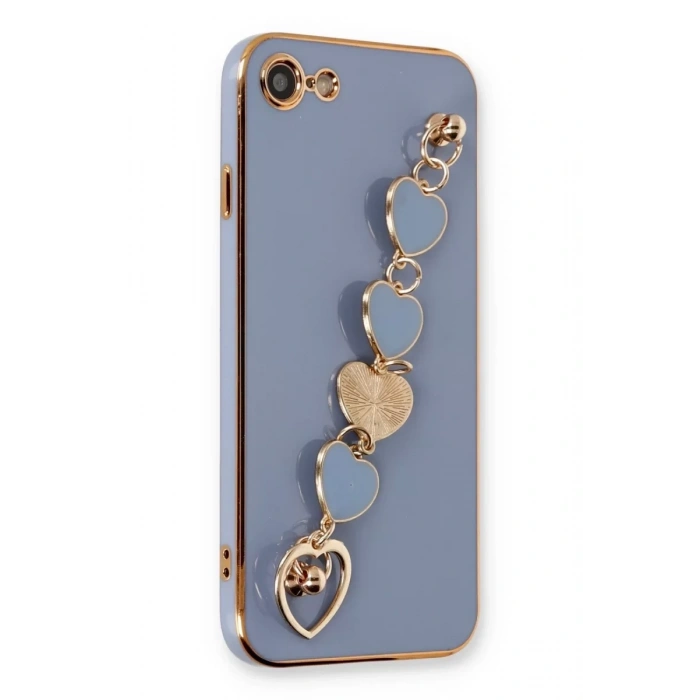 Apple iPhone 7 Kılıf Esila Silikon - Gri