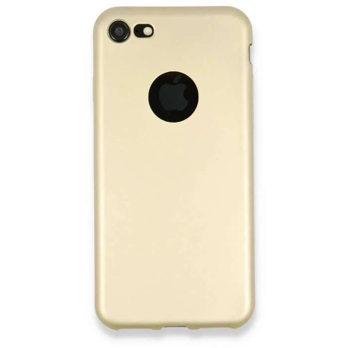 Apple iPhone 7 Kılıf First Silikon - Gold