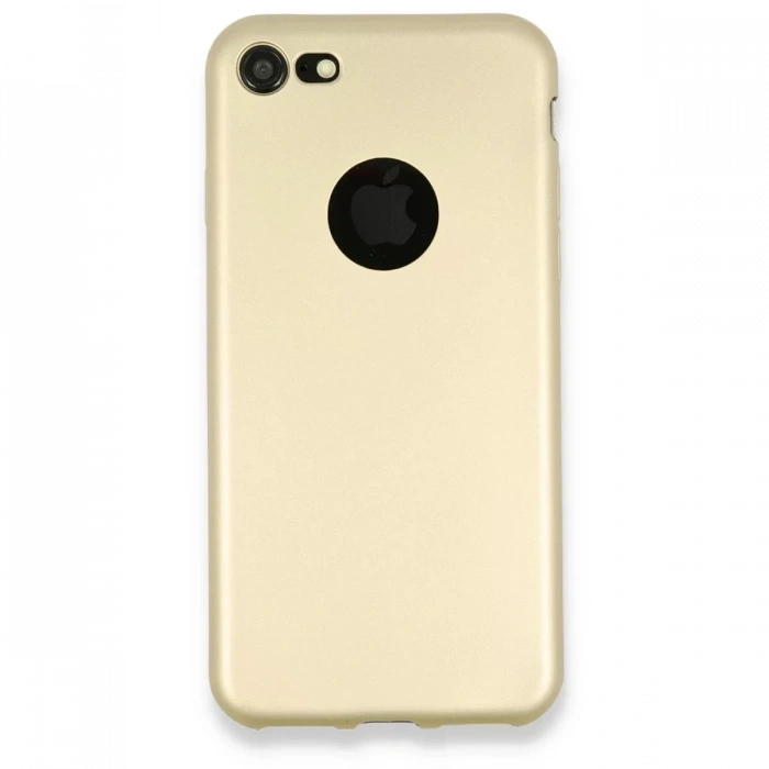 Apple iPhone 7 Kılıf First Silikon - Gold