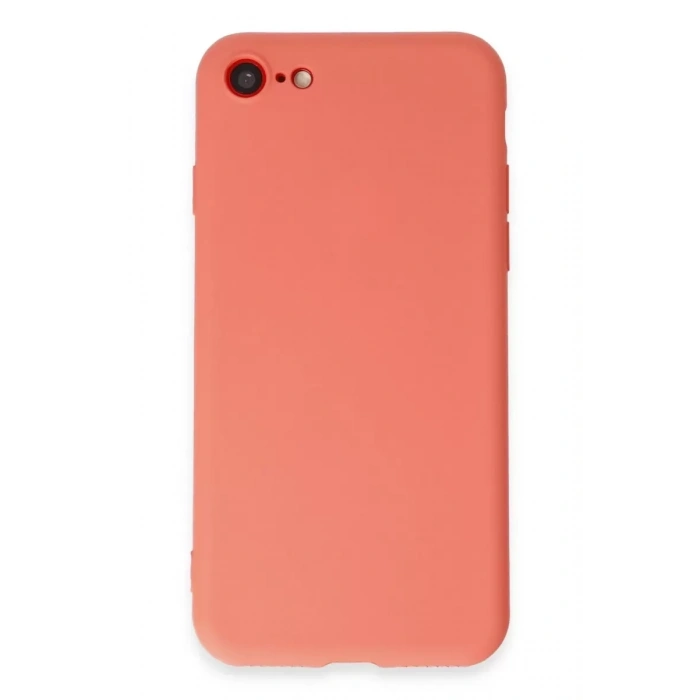 Apple iPhone 7 Kılıf First Silikon - Turuncu
