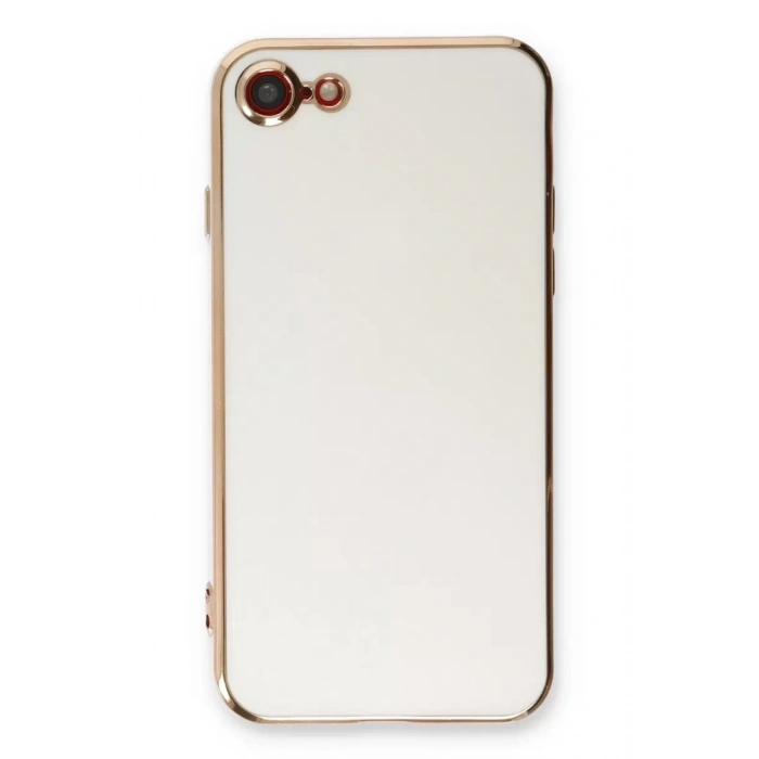 Apple iPhone 7 Kılıf Volet Silikon - Beyaz