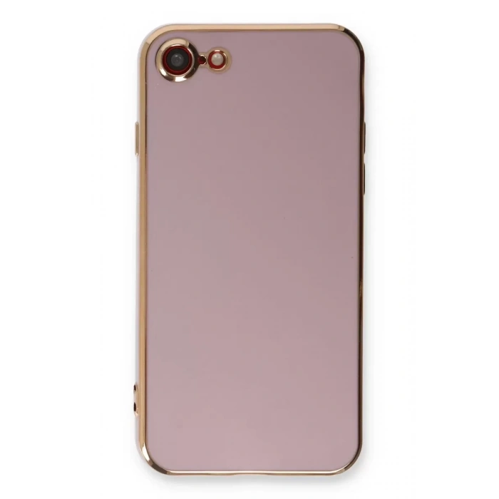 Apple iPhone 7 Kılıf Volet Silikon - Mor