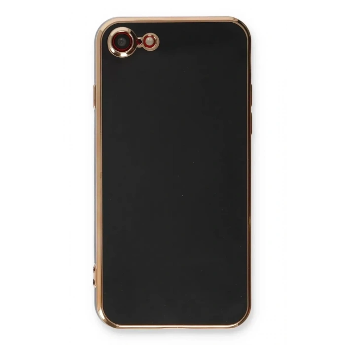 Apple iPhone 7 Kılıf Volet Silikon - Siyah