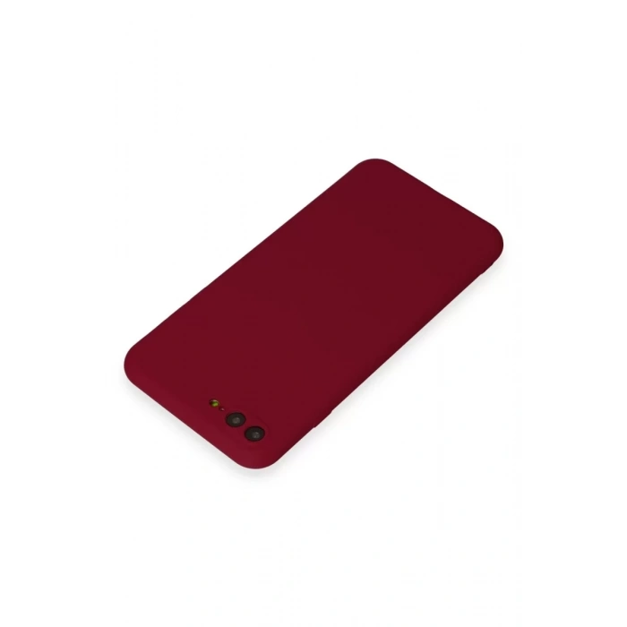 Apple iPhone 7 Plus Kılıf First Silikon - Bordo