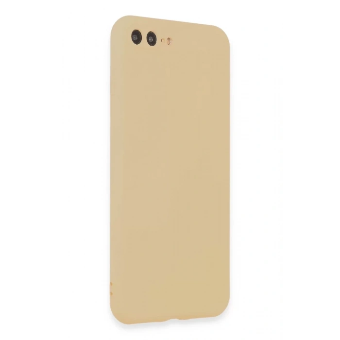 Apple iPhone 7 Plus Kılıf First Silikon - Gold