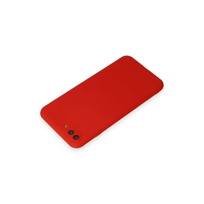 Apple iPhone 7 Plus Kılıf First Silikon - Kırmızı