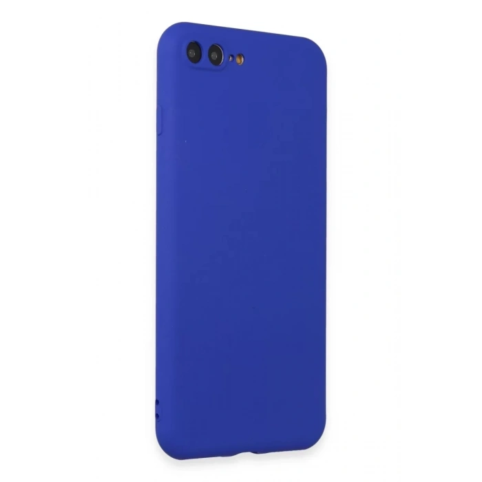 Apple iPhone 7 Plus Kılıf First Silikon - Koyu Mavi