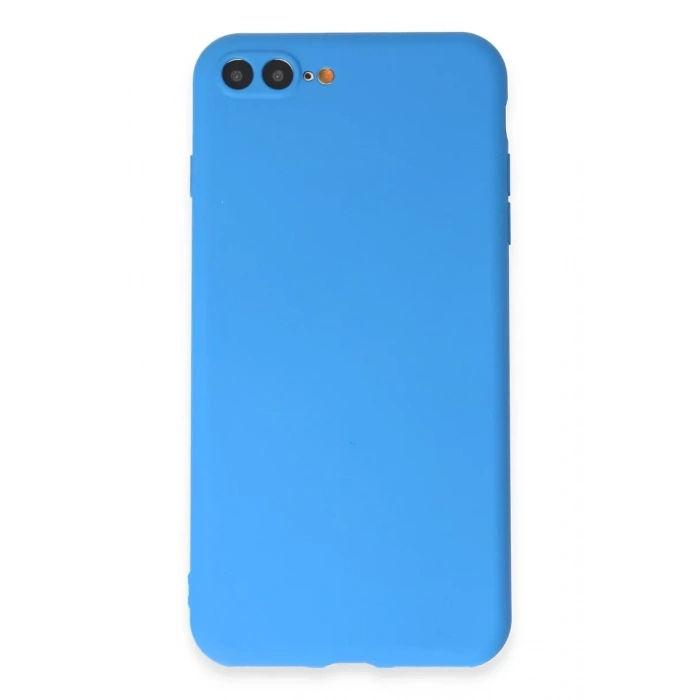 Apple iPhone 7 Plus Kılıf First Silikon - Mavi