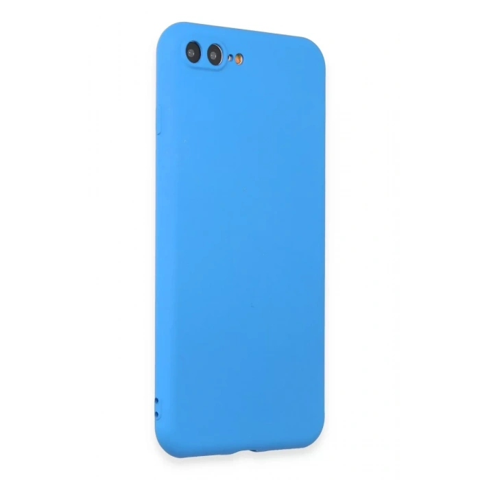 Apple iPhone 7 Plus Kılıf First Silikon - Mavi