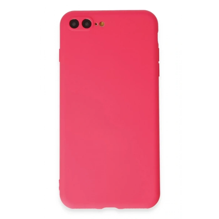 Apple iPhone 7 Plus Kılıf First Silikon - Pembe