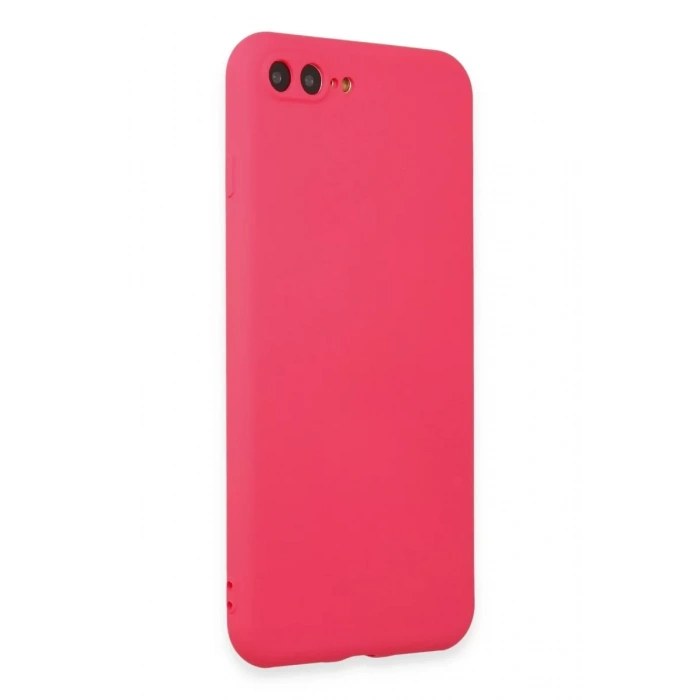 Apple iPhone 7 Plus Kılıf First Silikon - Pembe