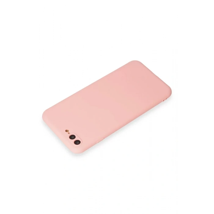 Apple iPhone 7 Plus Kılıf First Silikon - Pudra