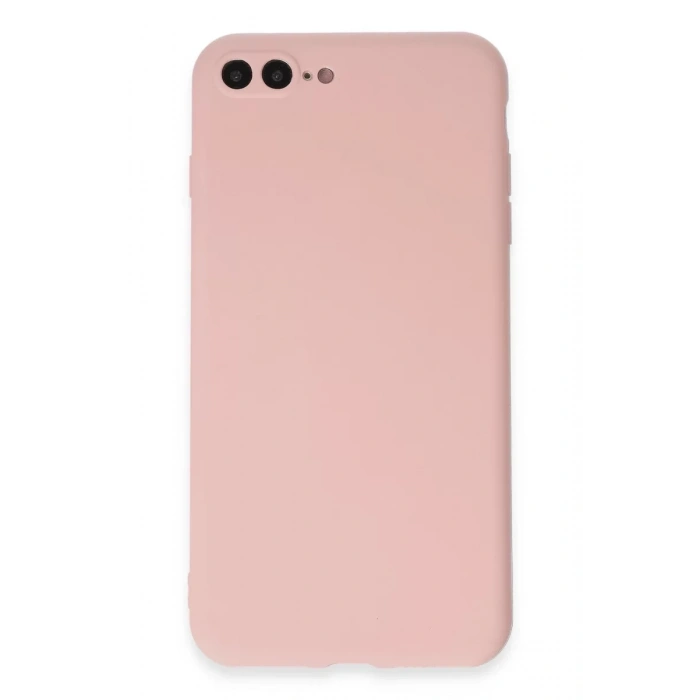 Apple iPhone 7 Plus Kılıf First Silikon - Rose Gold