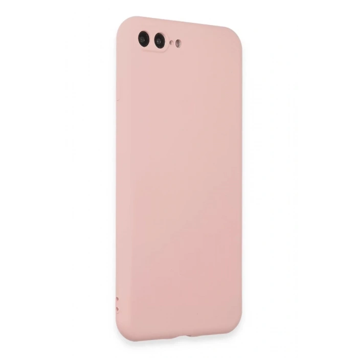 Apple iPhone 7 Plus Kılıf First Silikon - Rose Gold