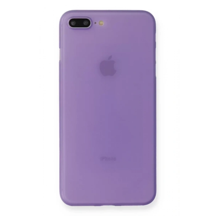 Apple iPhone 7 Plus Kılıf PP Ultra İnce Kapak - Mor