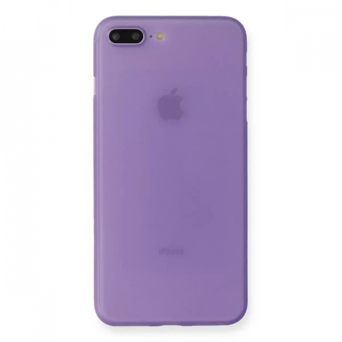 Apple iPhone 7 Plus Kılıf PP Ultra İnce Kapak - Mor