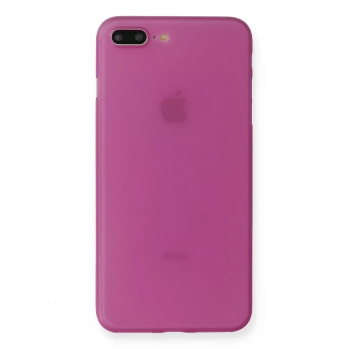 Apple iPhone 7 Plus Kılıf PP Ultra İnce Kapak - Pembe