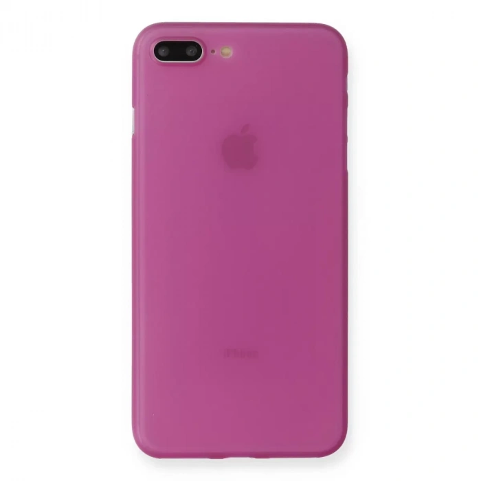 Apple iPhone 7 Plus Kılıf PP Ultra İnce Kapak - Pembe