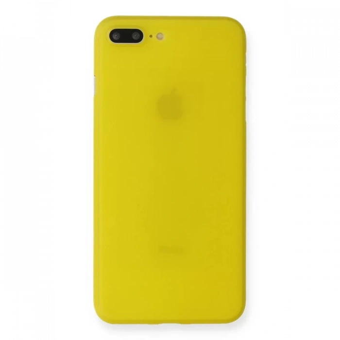 Apple iPhone 7 Plus Kılıf PP Ultra İnce Kapak - Sarı