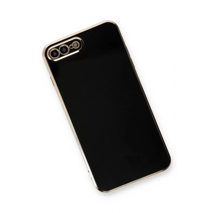 Apple iPhone 7 Plus Kılıf Volet Silikon - Siyah