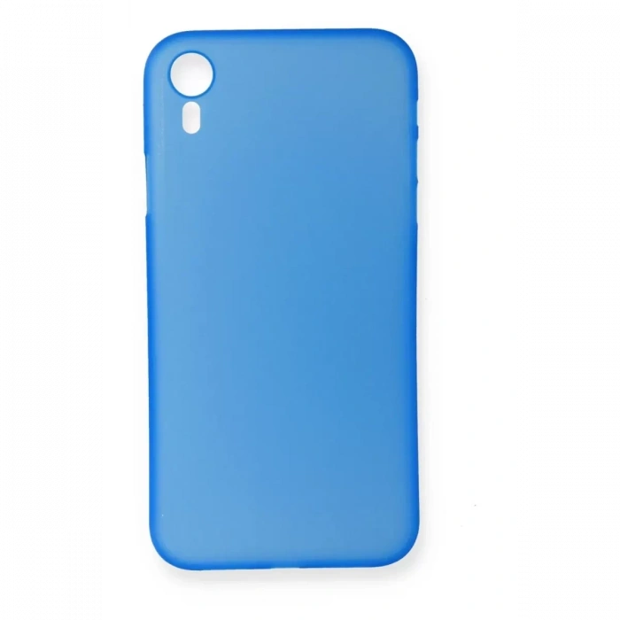 Apple iPhone XR Kılıf PP Ultra İnce Kapak - Mavi