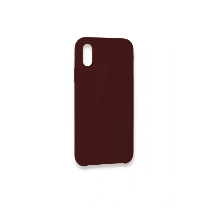 Apple iPhone XS Max Kılıf Lansman Legant Silikon - Bordo